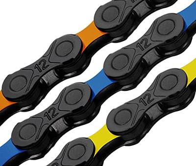 KMC fietsketting dlc 12 126 schakels - 5.2 mm - groen/zwart