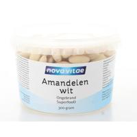 Nova Vitae Amandelen wit ongebrand raw 300 Gram - thumbnail