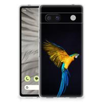Google Pixel 7A | TPU Hoesje | Papegaai - thumbnail