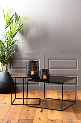 Light & Living Bijzettafel 'Lebu' Set van 2 stuks, kleur Antiek Koper