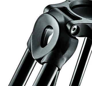 Manfrotto MVT502AM aluminium Telescopic Twin Leg Video statief