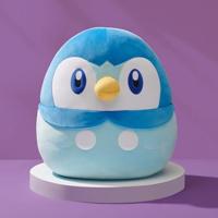 Knuffel - BANDAI - Pokémon - Squishmallows 50 cm - Piplup - Grote ultrazachte knuffel - JWS00049 - thumbnail