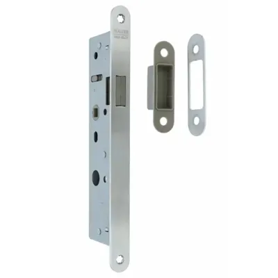 Mauer | Magneet Smal | Smaldeurslot | Loopslot | 4445 | F 35 mm | RVS Voorplaat Mauer | Magneet Smal | Smaldeurslot | Loopslot | 4445 | F 35 mm | RVS Voorplaat