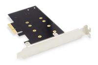 Digitus DS-33170 2 + 1 poorten M.2-controller PCIe Geschikt voor: 2230, 2242, 2260, 2280 Incl. Low-Profile slotplaat - thumbnail