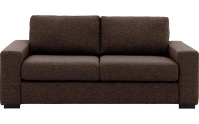 Goossens Bank Lucca bruin, stof, 2,5-zits, stijlvol landelijk Goossens Bank Lucca bruin, stof, 2,5-zits, stijlvol landelijk
