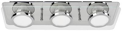 LightMe Chromia LM85622 LED-wandlamp GU10 15 W LED Chroom