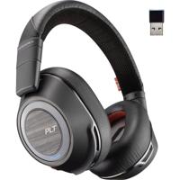 POLY Voyager 8200 UC Headset Bedraad en draadloos Hoofdband Kantoor/callcenter Bluetooth Zwart - thumbnail
