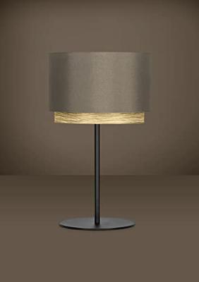 Stars of Light TafellampMarchena cappucino met hout - Ø 32cm - 390123