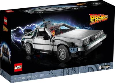 LEGO ICONS 10300 TIJDMACHINE VAN BACK TO THE FUTURE