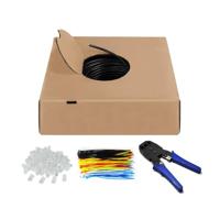 UTP CAT6 box 305m zwart massief OUTDOOR set - 1381541 - thumbnail