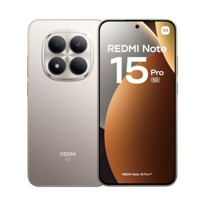 Redmi Note 15 Pro 5G 12+512 Titanium (No power adapter included)