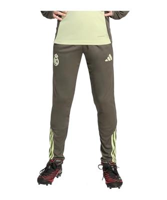 adidas Real Madrid Trainingsbroek 2025-2026 Kids Grijs Lichtgroen