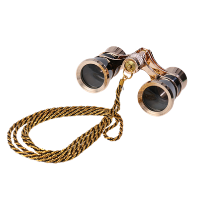 Byomic theaterkijker 3x25 goud/zwart