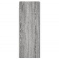 Hangkasten 2 st bewerkt hout grijs sonoma eikenkleurig - thumbnail