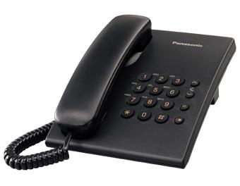 Huistelefoon Panasonic KX-TS500EXB Zwart