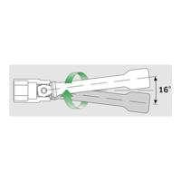 Stahlwille 405W/6 VERLAENGERUNG 1/4 ZOLL 11010012 Dopsleutelverlenging Aandrijving 1/4 (6.3 mm) 1 stuk(s) - thumbnail