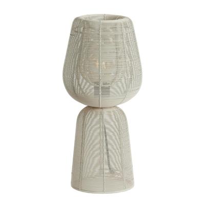 Light & Living Tafellamp 'Aboso' 42cm, kleur Crème