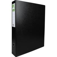 Q-CONNECT ordner, voor ft A3, uit karton, staand, rug van 8 cm, zwart - thumbnail