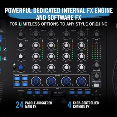RANE DJ FOUR 4-kanaals DJ-controller