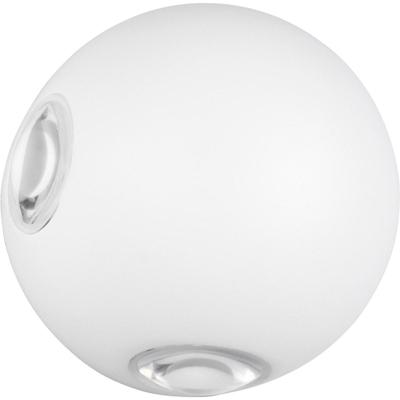 LED Wandlamp Buiten - Waterdicht IP54 - Warm Wit 3000K - Aluminium - Mat Wit