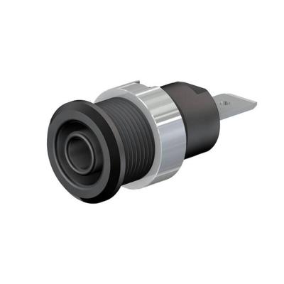 Stäubli SLB4-F6,3/N-X Veiligheids-labconnector, female Bus, inbouw Zwart 1 stuk(s) Stäubli SLB4-F6,3/N-X Veiligheids-labconnector, female Bus, inbouw Zwart 1 stuk(s)