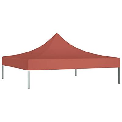 VidaXL Partytentdak 270 g/m² 3x3 m terracotta - thumbnail