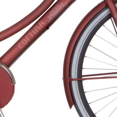 Cortina spatbord voor 28 u4 rose matt