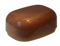 Croll & Denecke Zeep doos vloeibaar hout - donker - thumbnail