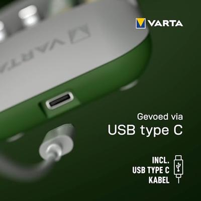 Varta Eco Charger Pro Batterijlader NiMH AAA (potlood), AA (penlite)