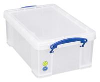 Really Useful Box opbergdoos 9 liter, transparant - thumbnail