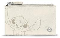 Lilo & Stitch Slim Card Holder / Mini Purse Cream Off-white - thumbnail