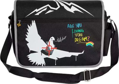 Road 96 Messenger Bag Peace & War Road 96 Messenger Bag Peace & War