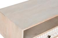 Tv-meubel DKD Home Decor Wit Natuurlijk Mangohout 130 x 40 x 45 cm - thumbnail