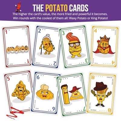 Fried Potatoes card game deep fried edition (engelstalig) Fried Potatoes card game deep fried edition (engelstalig)