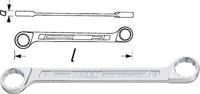 HAZET Dubbele ringsleutelset 610N/8 - Buitentwaalfkant tractieprofiel - 8-delig - 6 x 7 - 21 x 22 - thumbnail