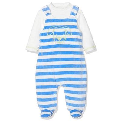 Playshoes Schnizler romperset velours junior 2-delig