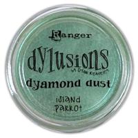 Ranger Ink Ranger • dylusions dyamond dust island parrot - thumbnail