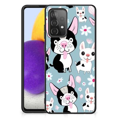 Samsung Galaxy A72 (5G/4G) Dierenprint Telefoonhoesje Hondjes Samsung Galaxy A72 (5G/4G) Dierenprint Telefoonhoesje Hondjes