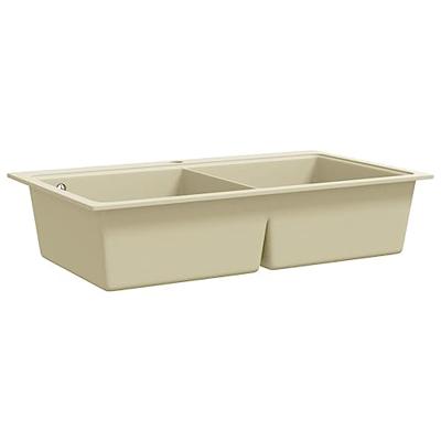 Gootsteen dubbele bakken graniet beige Gootsteen dubbele bakken graniet beige