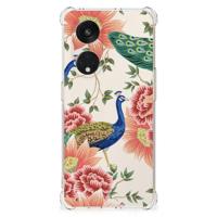 Case Anti-shock voor OPPO Reno8 T 5G Pink Peacock - thumbnail