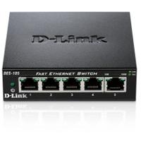 D-Link DES-105 Netwerk switch 5 poorten 100 MBit/s - thumbnail