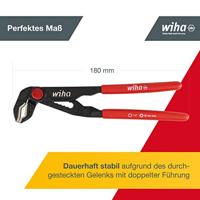 Wiha Waterpomptang Classic met drukknop | 180mm/7" - 26764 - 26764 - thumbnail