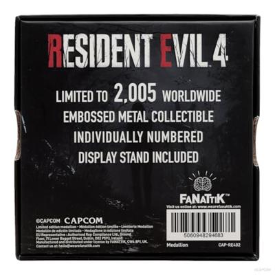 Resident Evil 4 Medallion Bitores Mendez Limited Edition - thumbnail