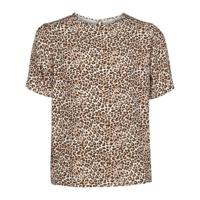 KIEstone Zomer top meisjes - animal wit - Mariska - thumbnail