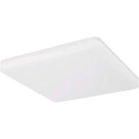 LED Plafondlamp - Plafondverlichting - Badkamerlamp - Andres - Opbouw Vierkant 15W - Waterdicht IP54 - Helder/Koud Wit 6400K - Mat Wit - Kunststof - thumbnail