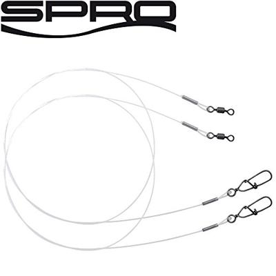 Spro Matt Black Leader Fluoro 2St. 66Lb 30cm