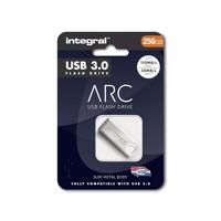 Integral Flash Drive USB 3.0 256GB Metaal/Zilver - thumbnail