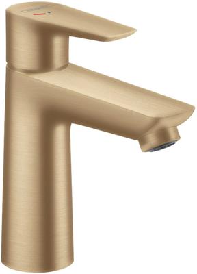 Hansgrohe Talis E wastafelkraan 110 CoolStart met waste brushed bronze 71713140