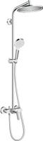 Hansgrohe Crometta S 240 1 straal showerpipe met douchekraan chroom - thumbnail