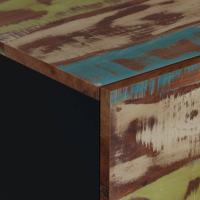 Salontafel 80x50x40 cm massief gerecycled hout en bewerkt hout - thumbnail